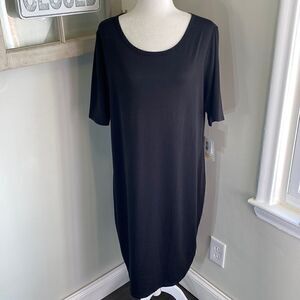 Lularoe Solid Black Julia NWT